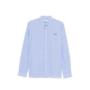 Maison Labiche Blue Shirts Men
